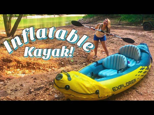 Eureka Springs, Arkansas Things To Do! | Beaver Lake Kayaking at Van Winkle Hollow Intex Explorer K2