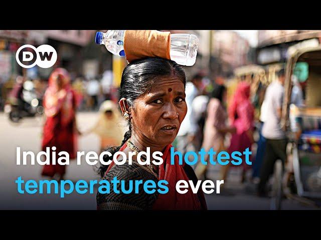 India's Delhi records all-time temperature high of 52.3°C | DW News