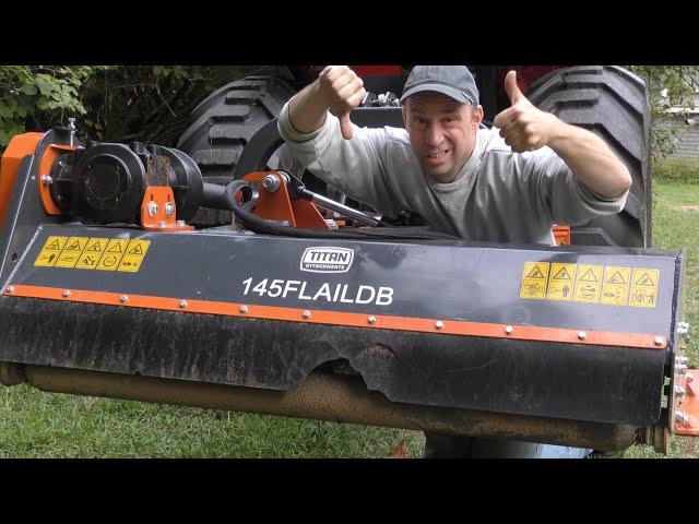 BUYER BEWARE: Titan Attachments Flail Mower Review