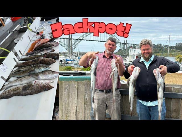 Bottom Fishing The PACIFIC OCEAN For LINGCOD And Rockfish. #oregon #saltwater #pacificocean