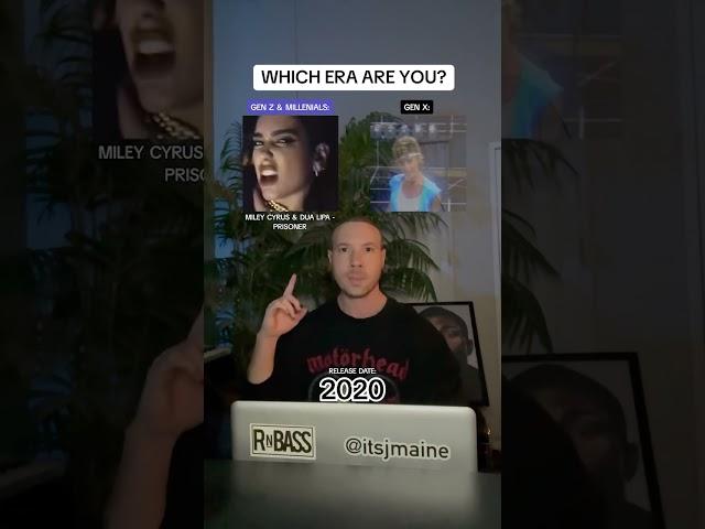 Which Era Are You? Gen Z & Millennials or Gen X #shorts #sample #samples #music
