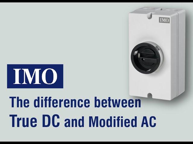 The difference between True DC and Modified AC