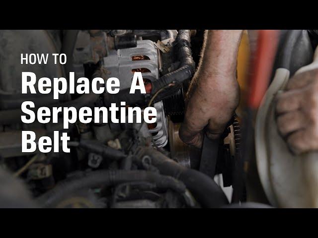 How to Replace a Serpentine Belt