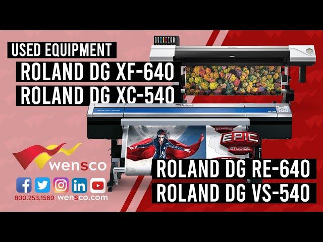 Wensco Sign Supply | Used Equipment Roland Printers & Cutters