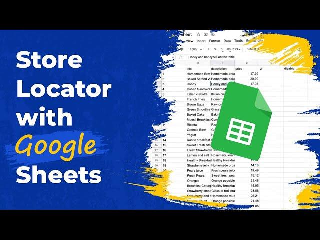 Manage your Store Locator Data with Google Sheets - WP Maps