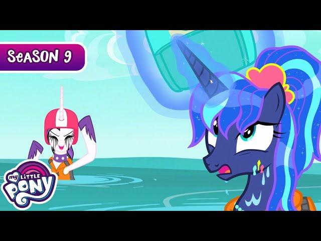 My Little Pony en español  | La Magia de la Amistad T9 EP13 | Entre la oscuridad y el amanecer