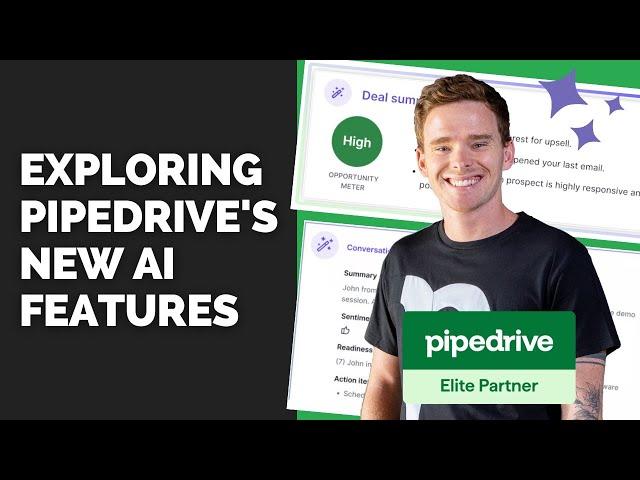 Exploring Pipedrive's new AI features