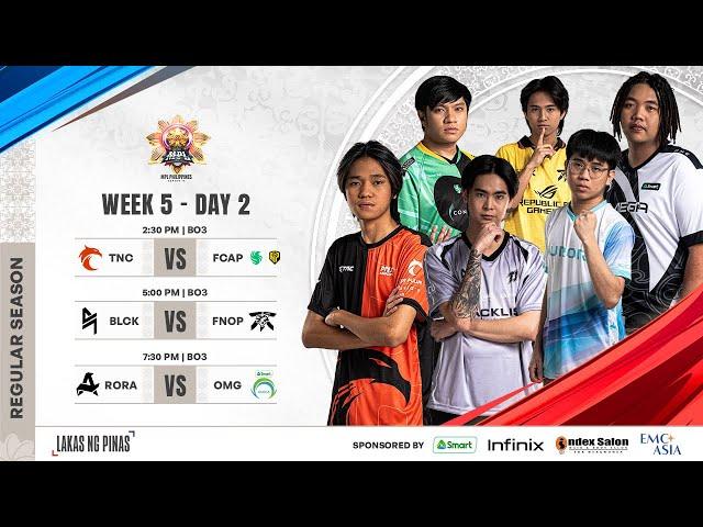  LIVE | MPL PH S14 | ENGLISH - Week 5 Day 2