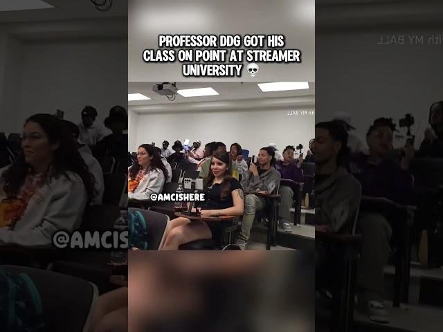 Professor DDG got his class on point at Streamer University #ddg #pontiacmadeddg #streameruniversity