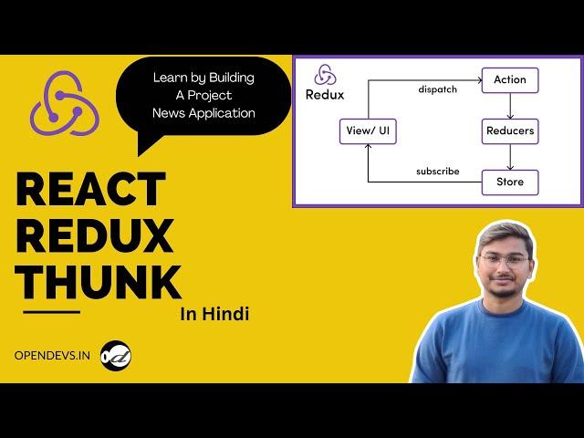 React Redux Thunk Middleware Tutorial | News App Project using Redux Thunk