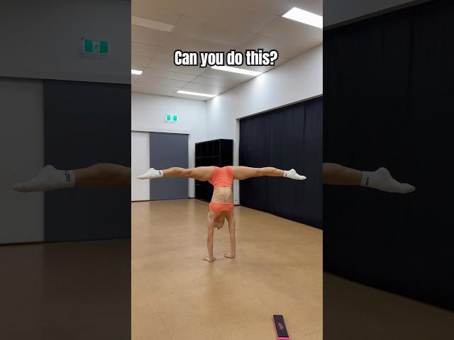 Only 5% of gymnasts can do this…￼