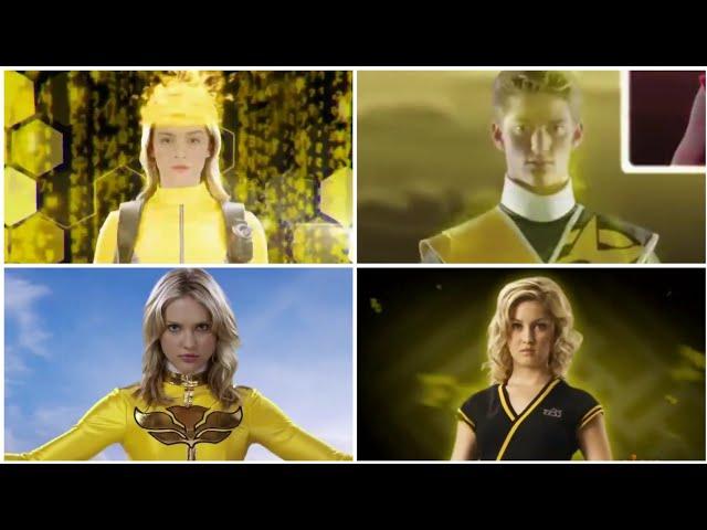 Power Rangers Yellow Ranger Morph - Neo Saban (Samurai, Megaforce, Ninja Steel, Beast Morphers)