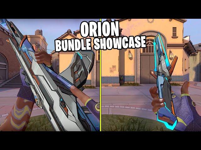 Valorant New "ORION" Skin Bundle In Game Showcase