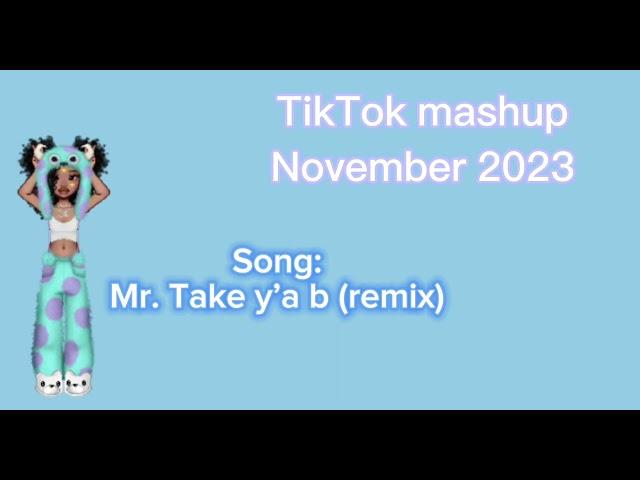 TikTok mashup November 2023