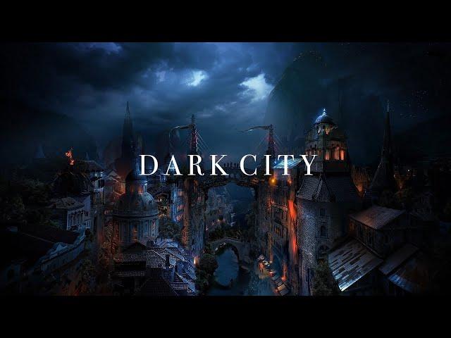 The Dark City | 1H Of Dark City And Rain Ambience | N O C T U R N A L