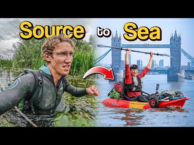 Source to Sea down the River Thames WITHOUT Leaving it