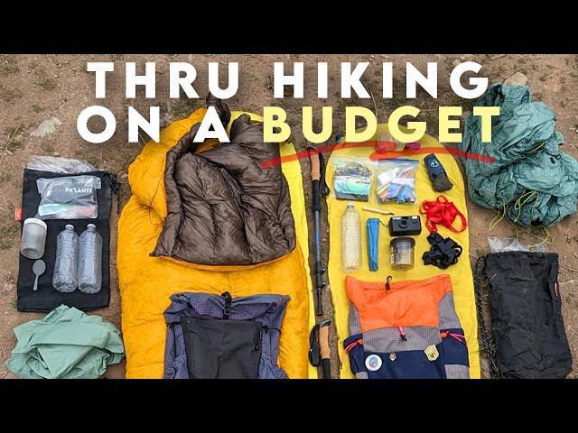 Thru Hiking Gear Doesn't Have to be Expensive