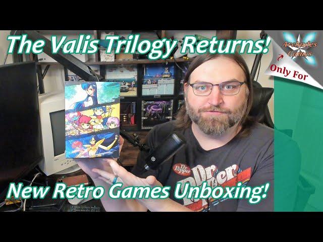 The Valis Trilogy For Sega Genesis Is Here And It Is A Beautiful Set!