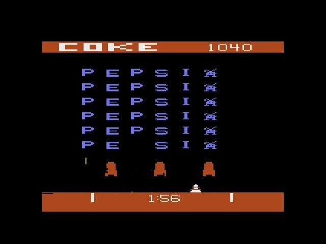 Pepsi Invaders (Atari 2600) With Commentary