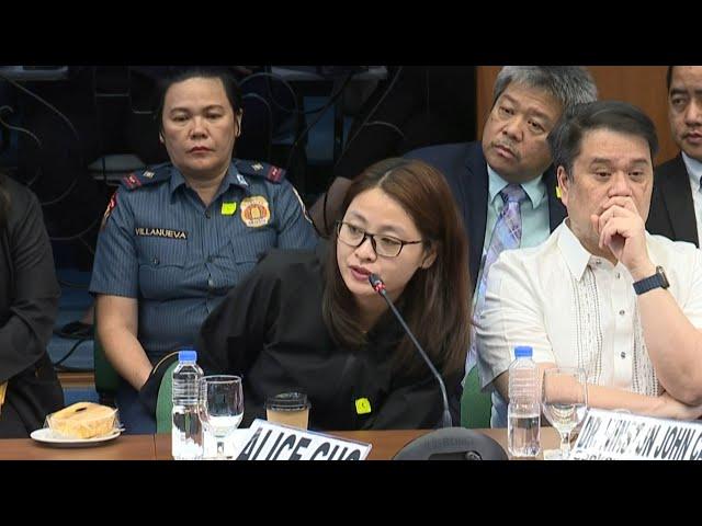 Alice Guo muling humarap sa pagdinig ng Senado | NewsWatch Live