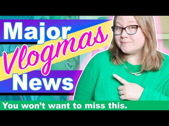 MAJOR Vlogmas 2024 Announcement! || Autumn Beckman