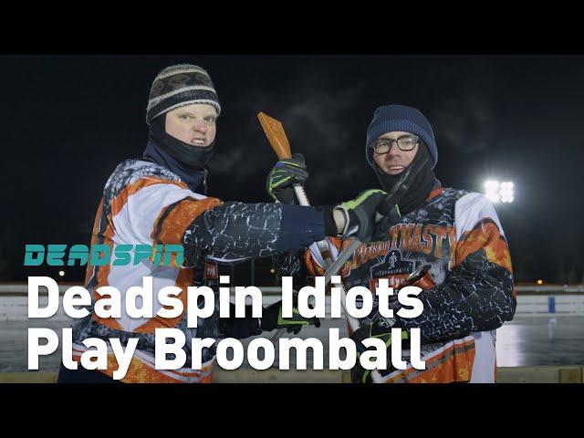 Deadspin Idiots Play Broomball