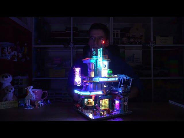 Das Highlight zum Jahresende: FunWhole® 9042 Cyberpunk Apartment mit Festbeleuchtung