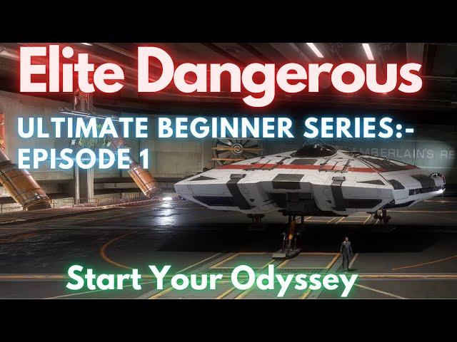 Elite Dangerous Odyssey: Ultimate Beginners Guide - Episode 1 -  Setting Goals & Objectives