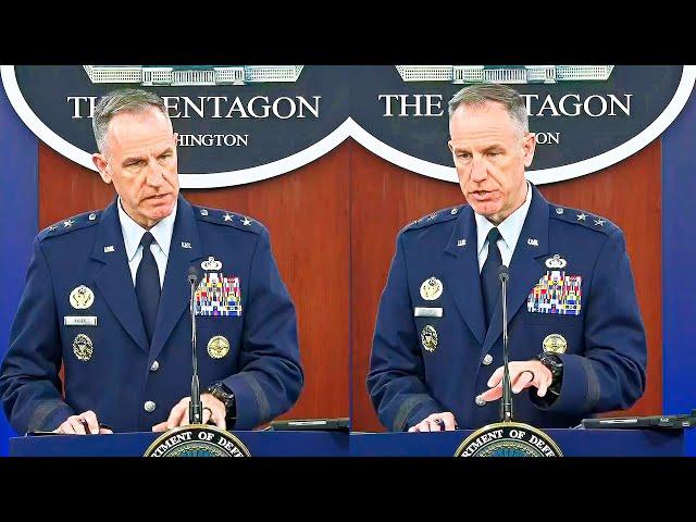 Pentagon Press Secretary Air Force Major General Briefs Media (Oct 29, 2024)