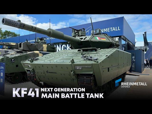 Rheinmetall Showchese the Lynx KF41 Combat Vehicle with HITFACT MKII Turret