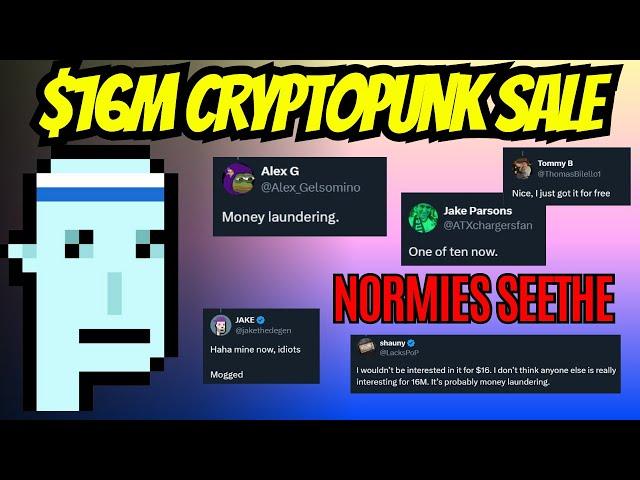 $16M CryptoPunk sale is 2nd Highest Punk EVER | CyberKongz Migrate to Ronin | NFT News | BTC ATH?