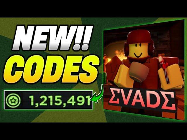 CHRISTMAS  EVADE CODES 2024 | DECEMBER UPDATE | 100% WORKING CODES | ROBLOX EVADE CODES 2024