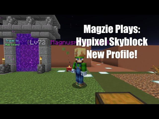 Max Our 3rd Gravel Minion For Tarantula Minion: EP: 122  Magzie Plays New Profile: Hypixel Skyblock!