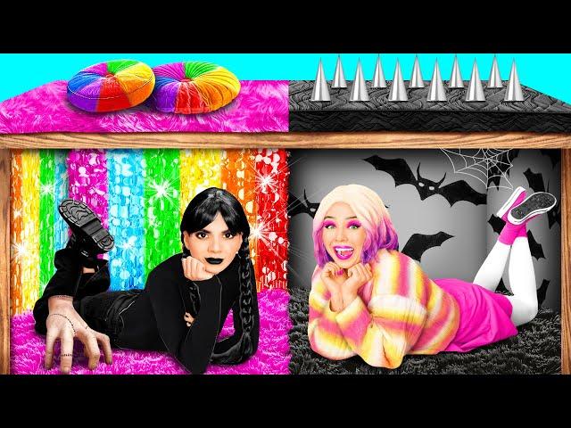 Wednesday Addams | Secret Rooms Under The Bed by BaRaDa Challenge