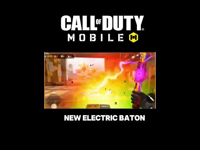 NEW Electric Baton in Call of Duty Mobile!  | Dominate Close-Quarters Combat ️