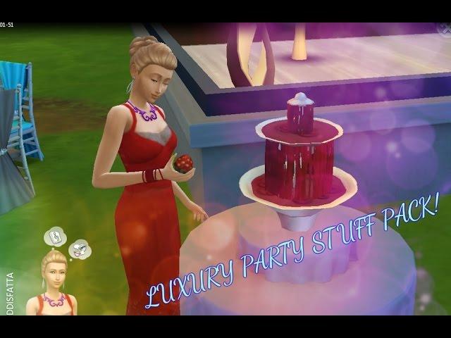 The Sims 4 SPECIALE Luxury Party Full Review | FESTE DI LUSSO Stuff Pack RECENSIONE COMPLETA!