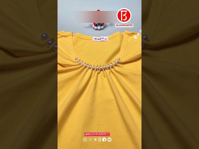 Round neck from big to small