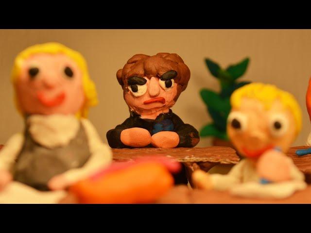 Пластилиновый мультфильм "Хулиган" 1 серия