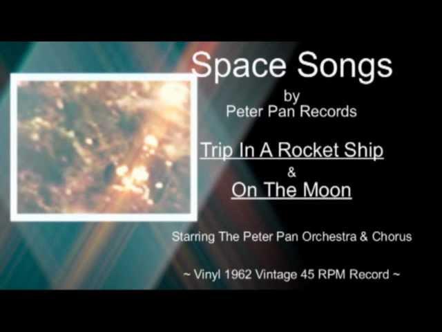 1962 Childrens Space Songs by Peter Pan Records 45 RPM