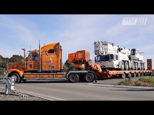 Western Star 6x4 and TRT 8x8 ESS Modular Platform Trailer