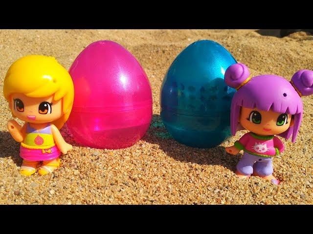 ПИНИПОН распаковка яйца с сюрпризами Pinypon juguetes toys surprise eggs