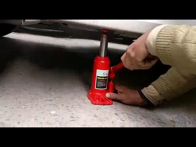 Heavy Duty Hydraulic Bottle Jack Lifting Stand Emergency Vehicle Tool Jek Hidraulik