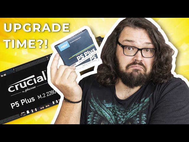 DON'T BUY FAST SSDs FOR GAMING | Crucial P5 Plus PCIe 4.0 NVMe M.2 SSD Review