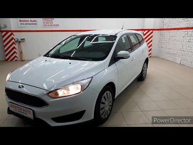 Ford Focus, 2017г  1,6МТ105л с  видеообзор от Юрия Грошева, автосалон Boston Full HD 1080p HIGH FR30