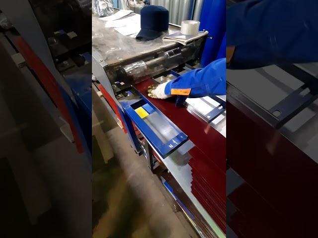 Производство металлоштакетника на Вологодском заводе "Электросталь"