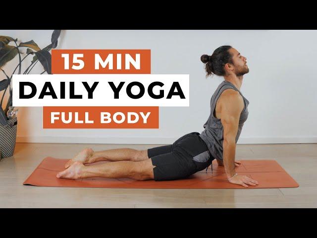 15 Min Daily Yoga Flow | Full Body Yoga Routine