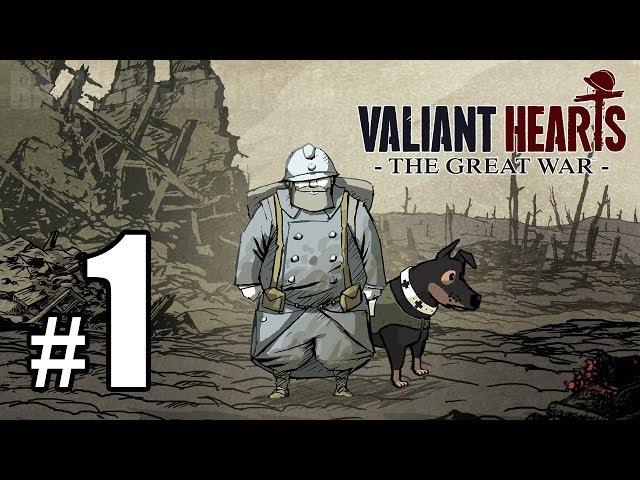 Valiant Hearts: The Great War Walkthrough PART 1 (PS4) [1080p] Lets Play Gameplay @ ᴴᴰ 