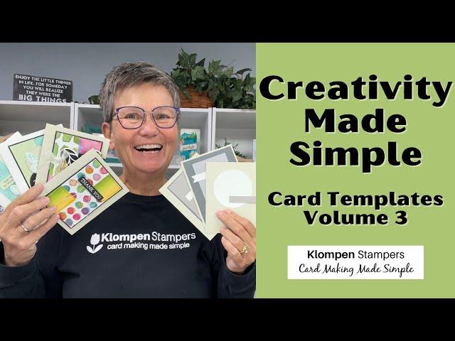 Creativity Made Simple Volume 3: Easy Card Templates To Make