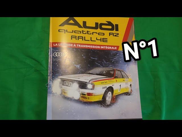 nouvelle collection Audi rallye Quattro numéro 1 de chez @hachettecollections6087