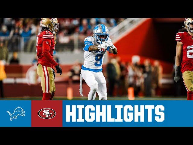 Detroit Lions win a SHOOTOUT on Monday Night Football  | Lions at 49ers: 2024 NFL Season Highlights